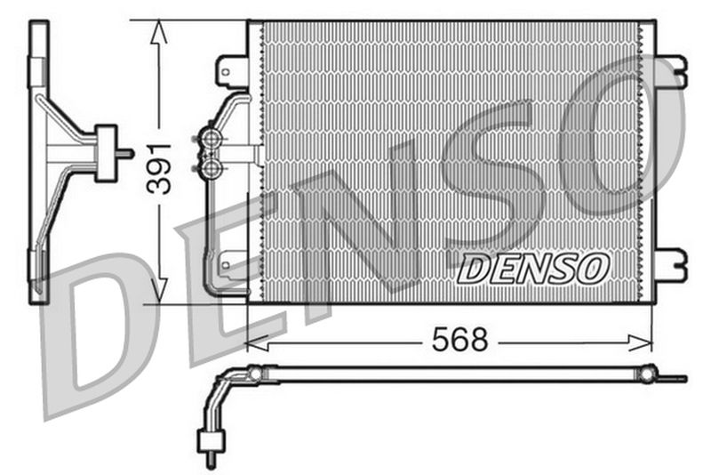 Denso Aircon Condenser DCN23010