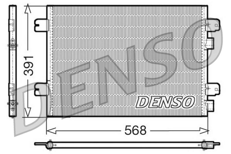 Denso Aircon Condenser DCN23011