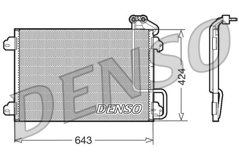 Denso Aircon Condenser DCN23013