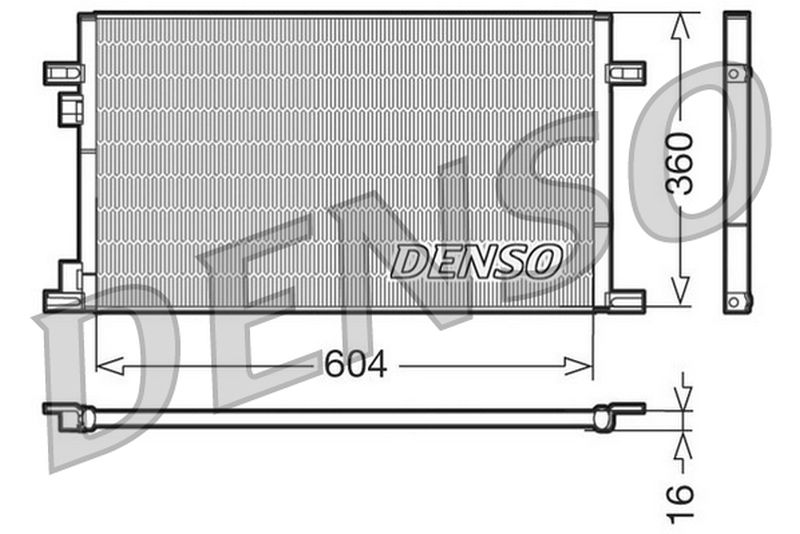 Denso Aircon Condenser DCN23019