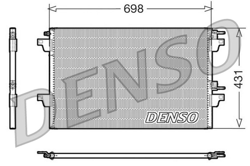 Denso Aircon Condenser DCN23021