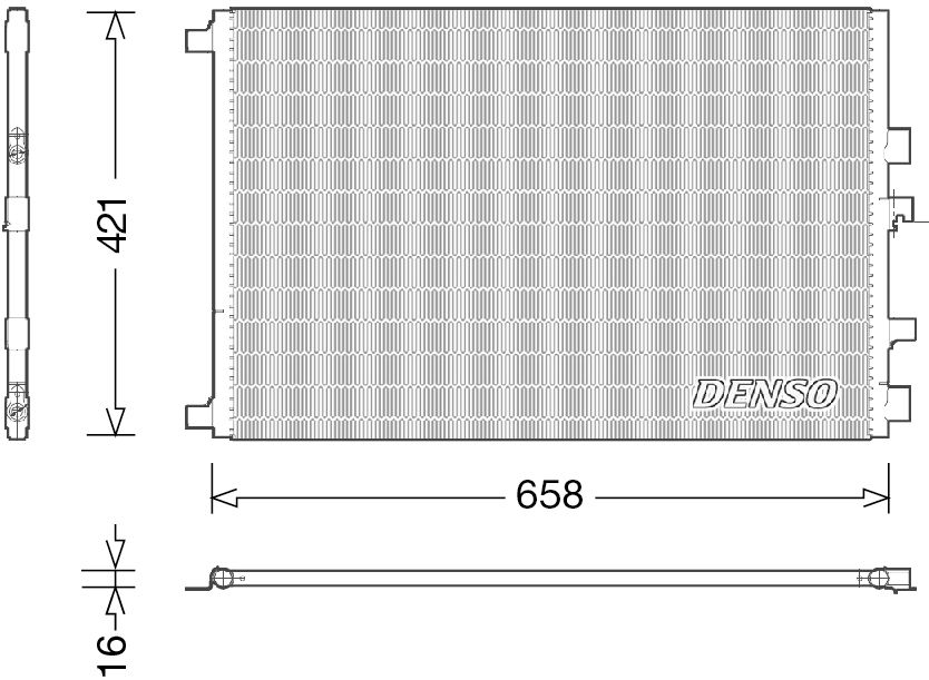 Denso Aircon Condenser DCN23033