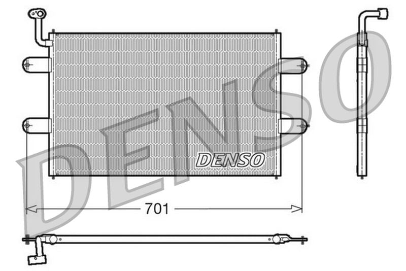 Denso Aircon Condenser DCN27003