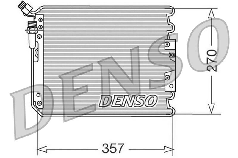Denso Aircon Condenser DCN28001