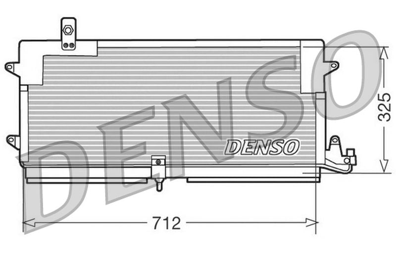 Denso Aircon Condenser DCN32004