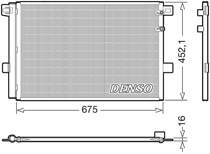 Denso Aircon Condenser DCN32065