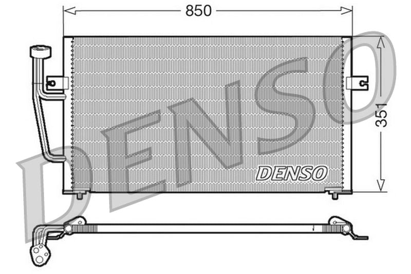 Denso Aircon Condenser DCN33007
