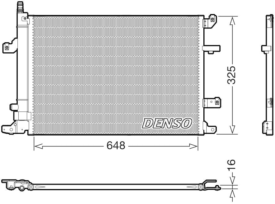 Denso Aircon Condenser DCN33017