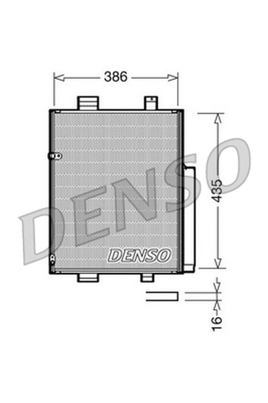 Denso Aircon Condenser DCN35001