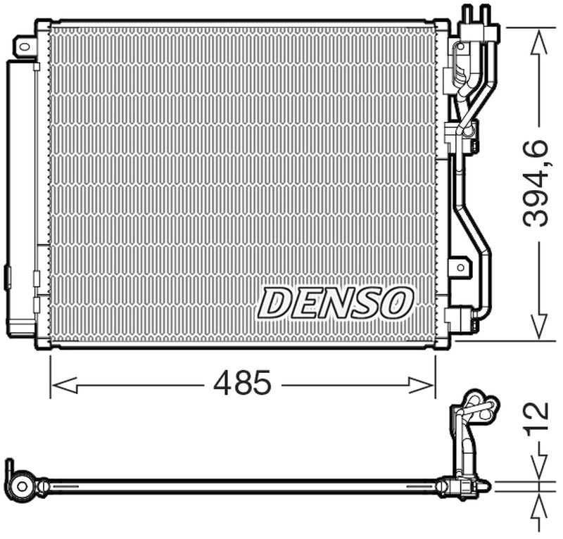 Denso Aircon Condenser DCN43016