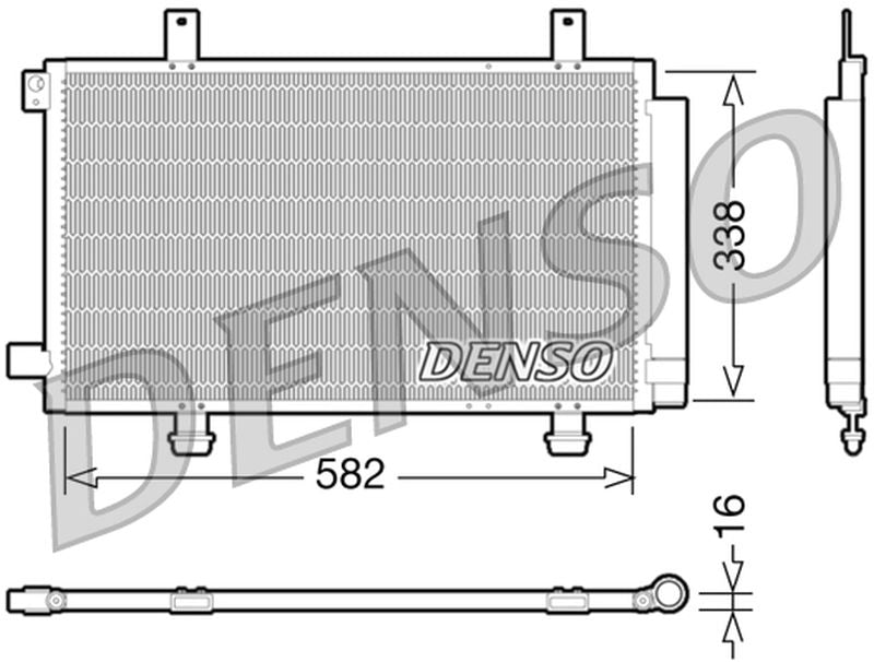 Denso Aircon Condenser DCN47002