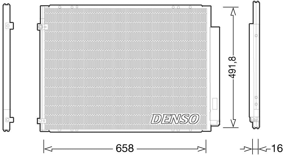 Denso Aircon Condenser DCN51010