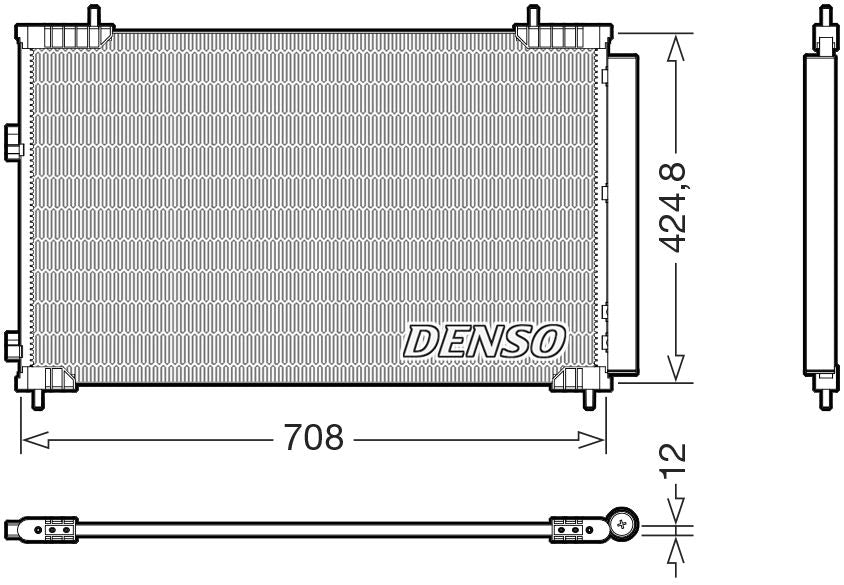 Denso Aircon Condenser DCN51018