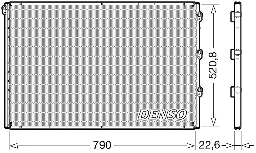 Denso Aircon Condenser DCN99079