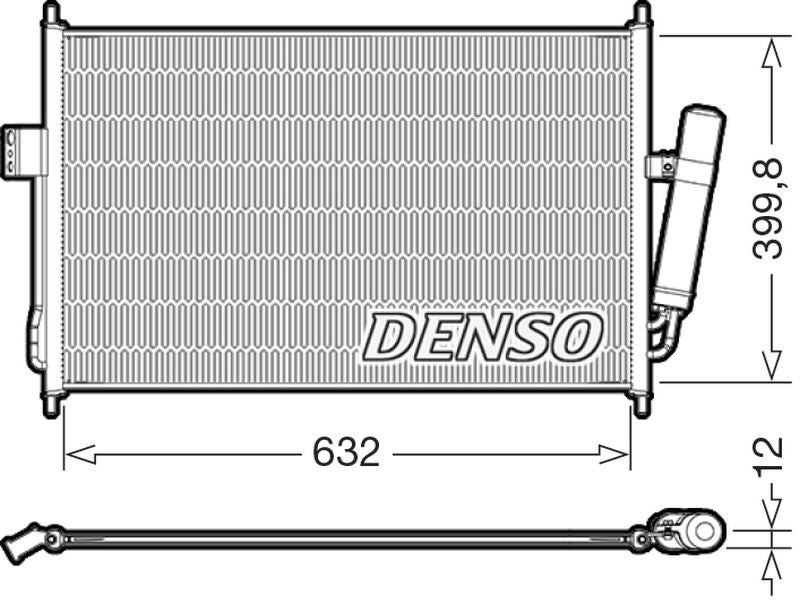 Denso Aircon Condenser DCN99084