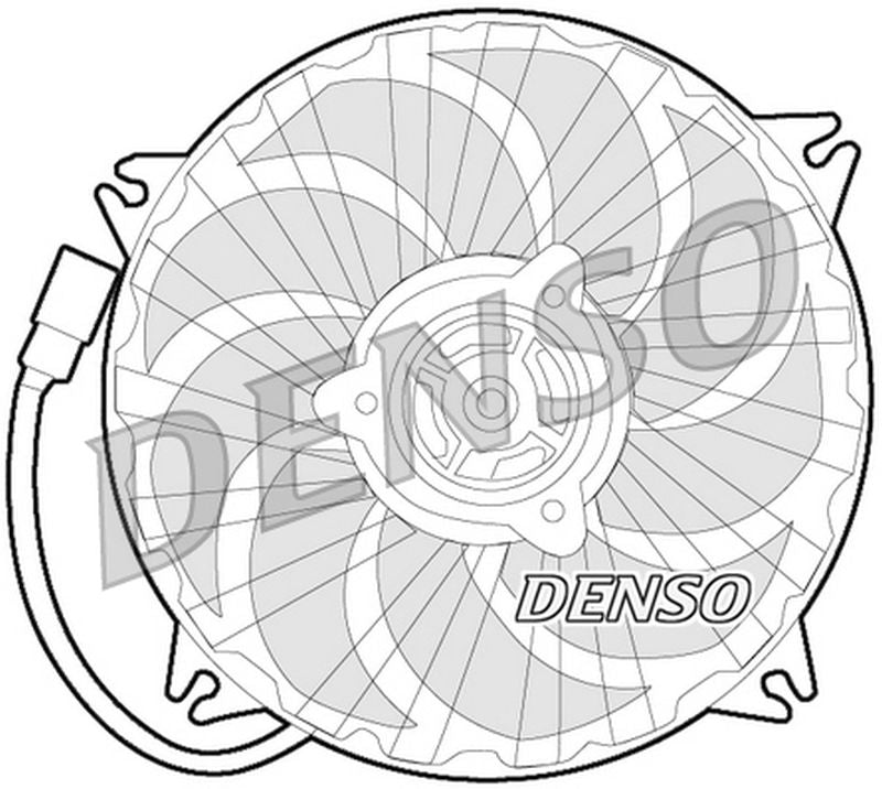 Denso Radiator Cooling Fan DER21016
