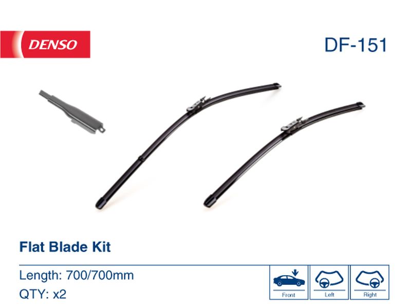 Denso Wiper Blade (Flat) 700/700Mm DF-151