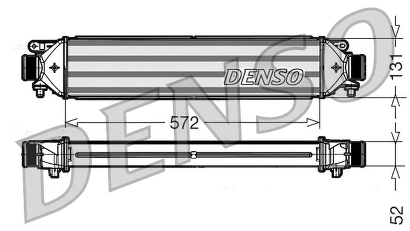 Denso Charge Air Intercooler DIT09109