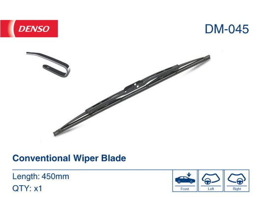 Denso Wiper Blade (Conventional) 450Mm DM-045