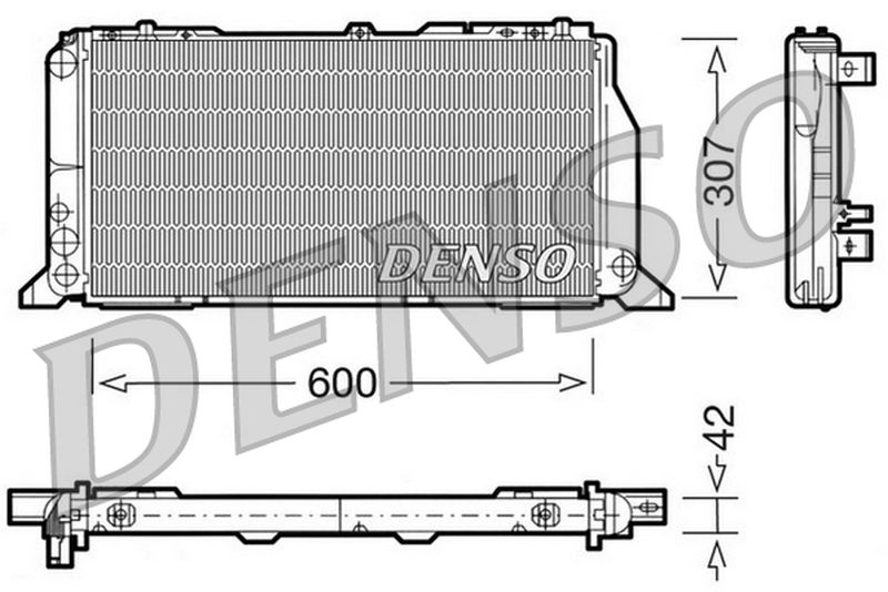 Denso Radiator DRM02013