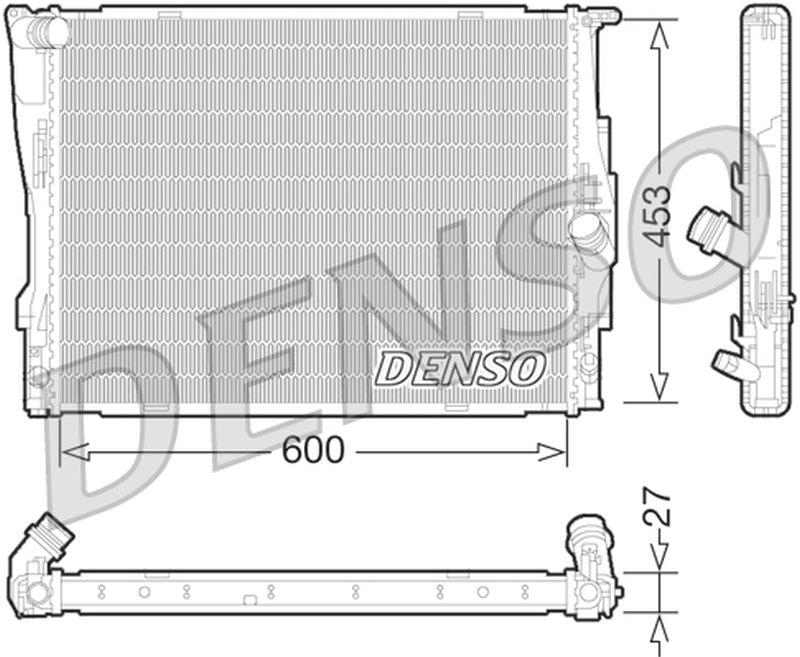 Denso Radiator DRM05073