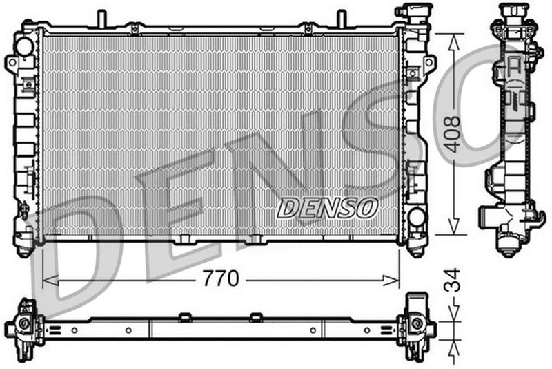 Denso Radiator DRM06012