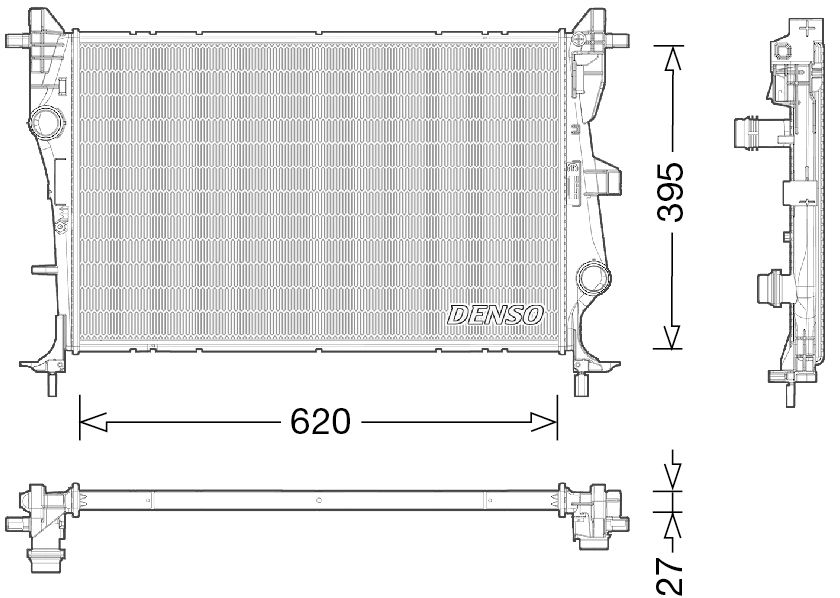 Denso Radiator DRM06038