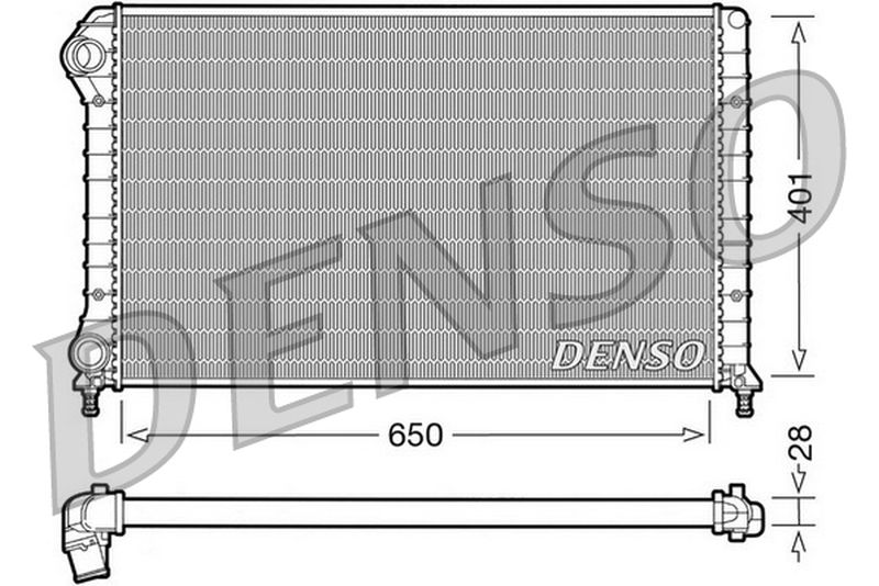 Denso Radiator DRM09061