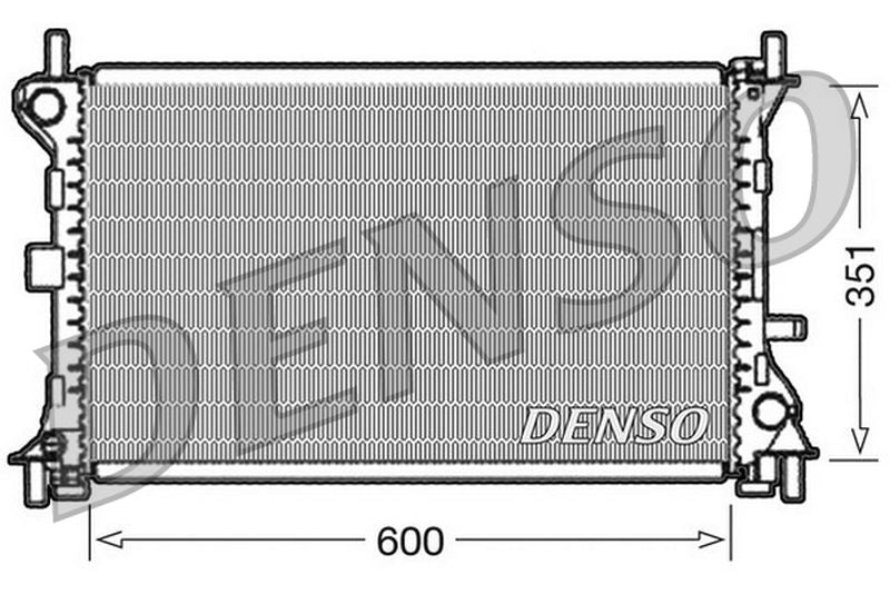 Denso Radiator DRM10052