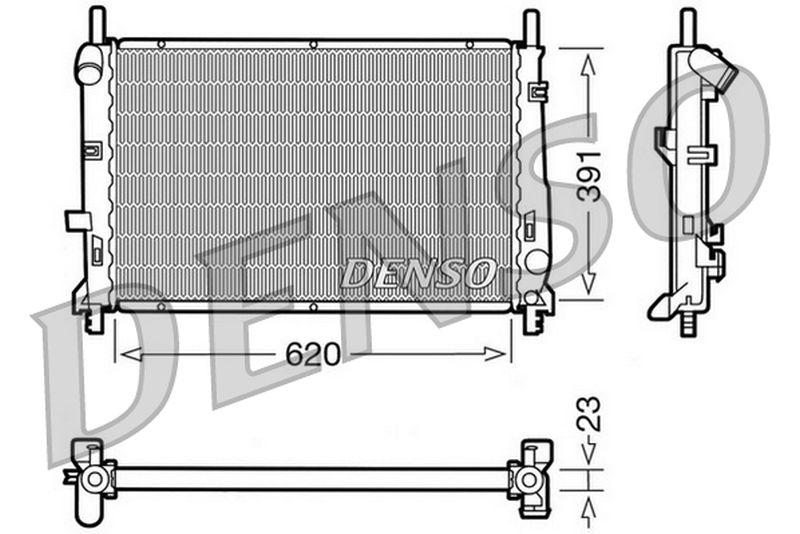 Denso Radiator DRM10070