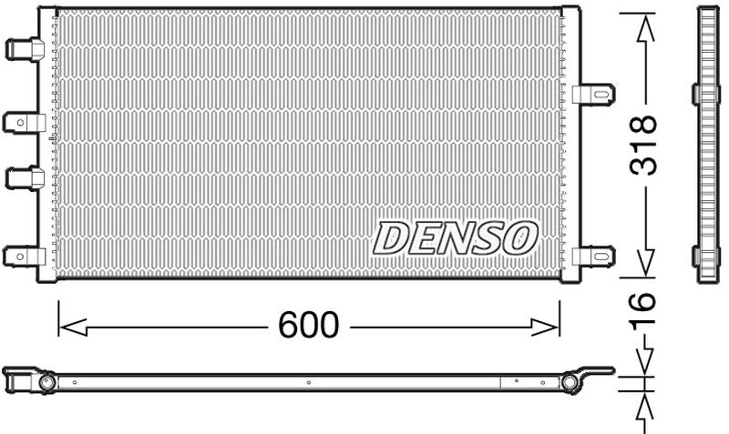 Denso Radiator DRM12011