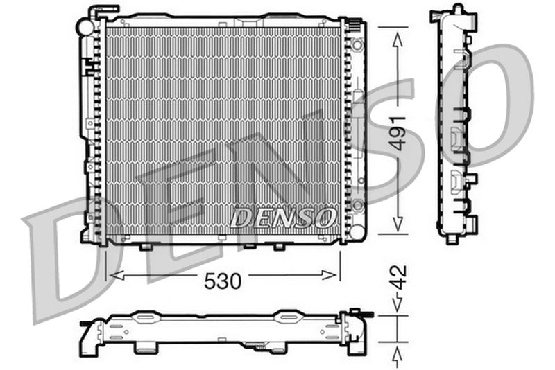 Denso Radiator DRM17037