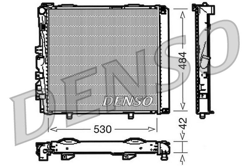 Denso Radiator DRM17040