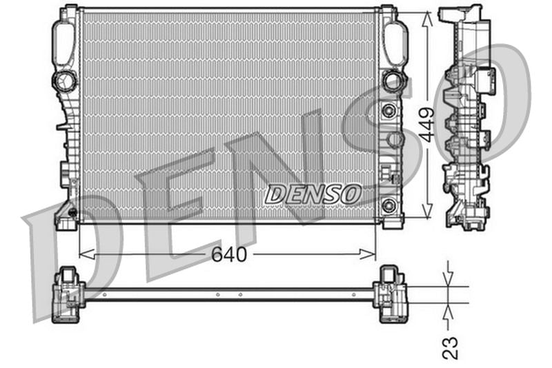 Denso Radiator DRM17090