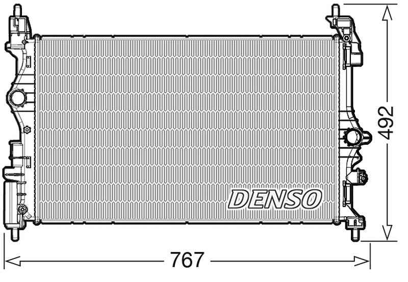 Denso Radiator DRM20051