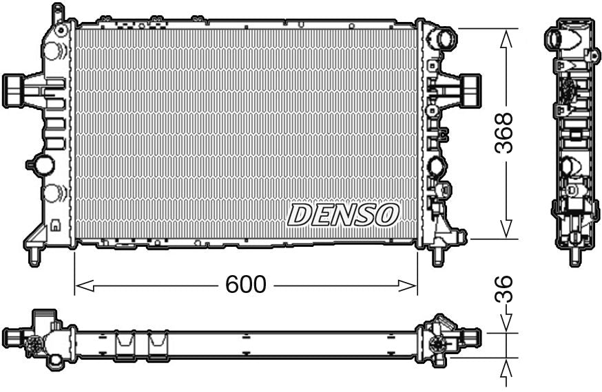 Denso Radiator DRM20112