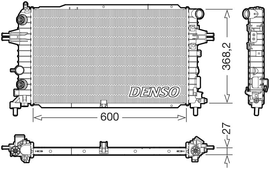 Denso Radiator DRM20129
