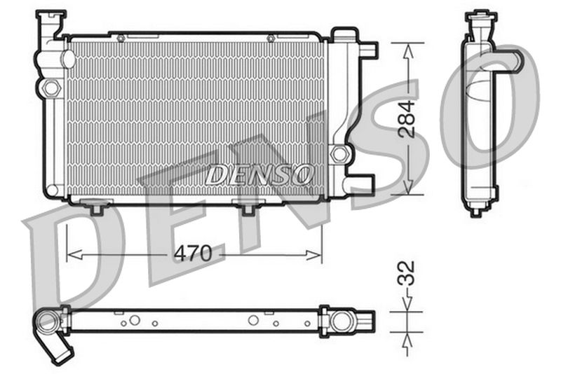 Denso Radiator DRM21013