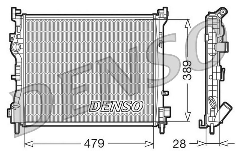 Denso Radiator DRM23016