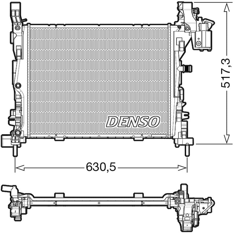 Denso Radiator DRM23062