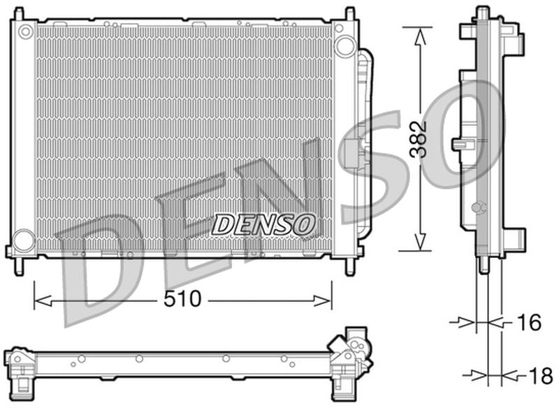 Denso Radiator DRM23101