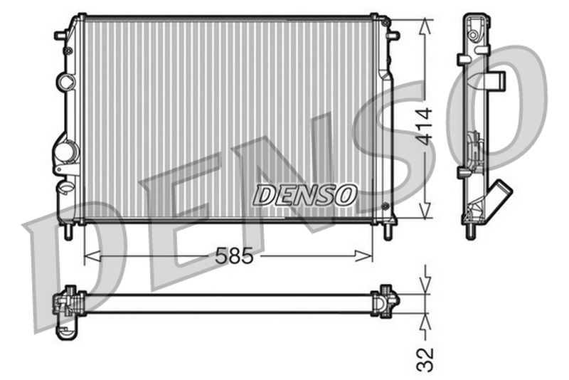 Denso Radiator DRM23110