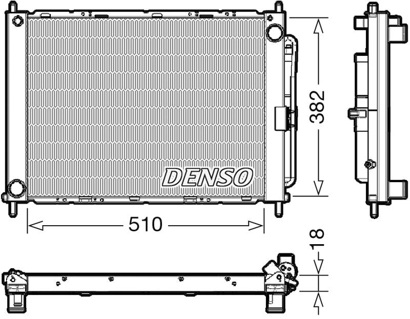 Denso Radiator DRM23111