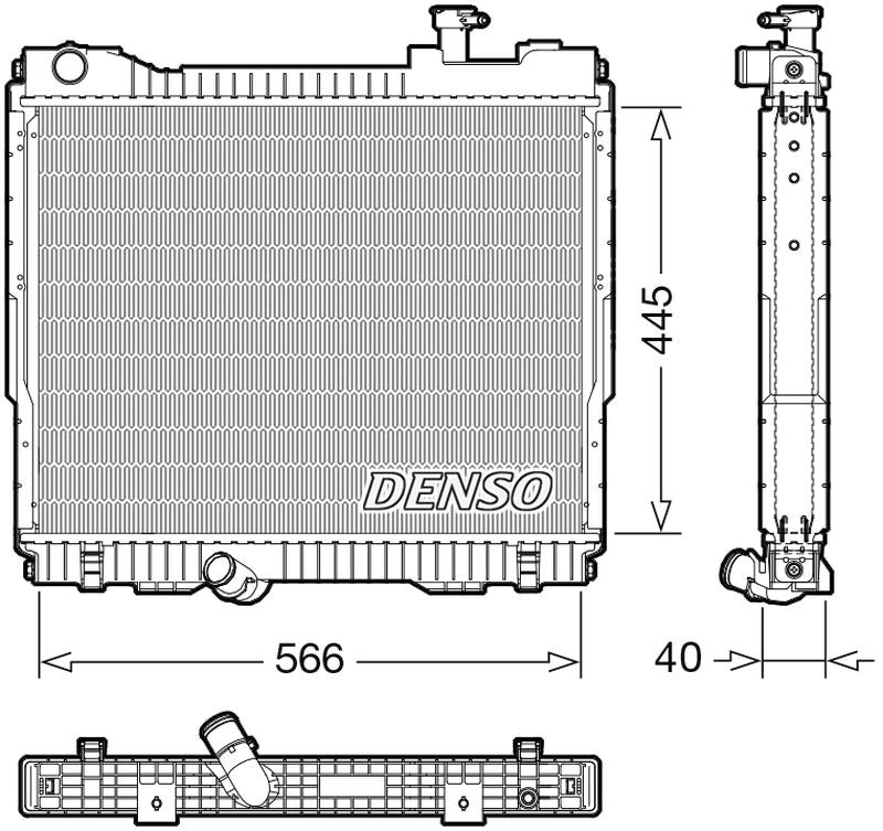 Denso Radiator DRM23119