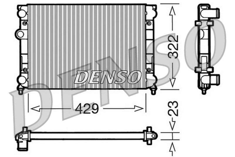 Denso Radiator DRM32007