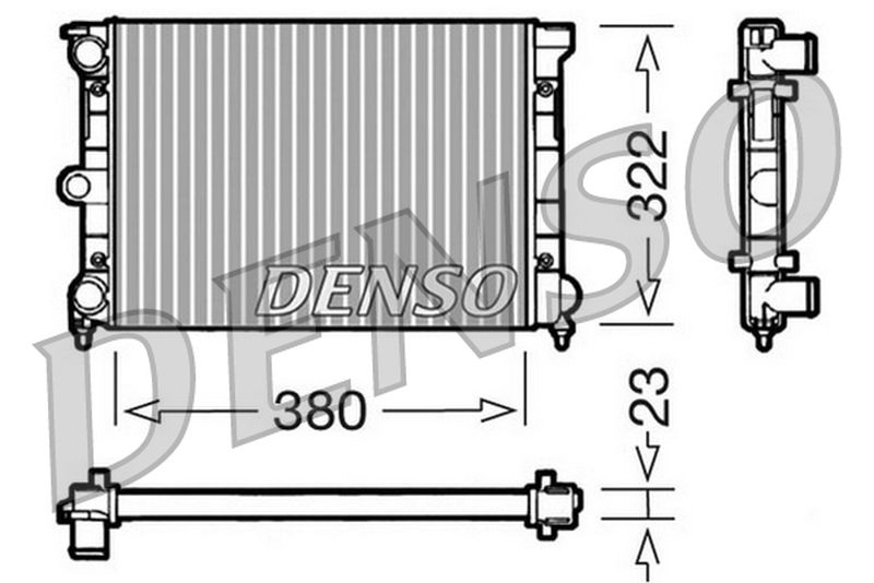 Denso Radiator DRM32032