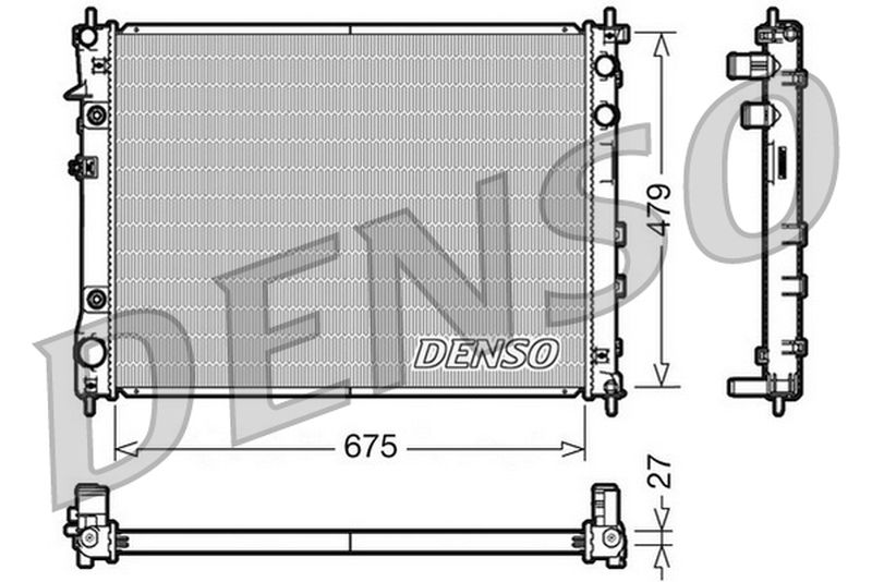 Denso Radiator DRM36012