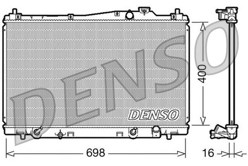 Denso Radiator DRM40017