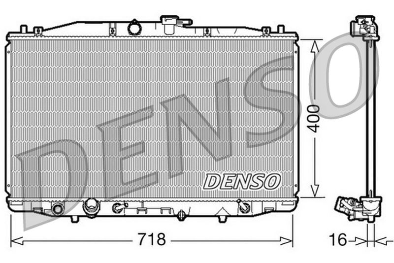 Denso Radiator DRM40023