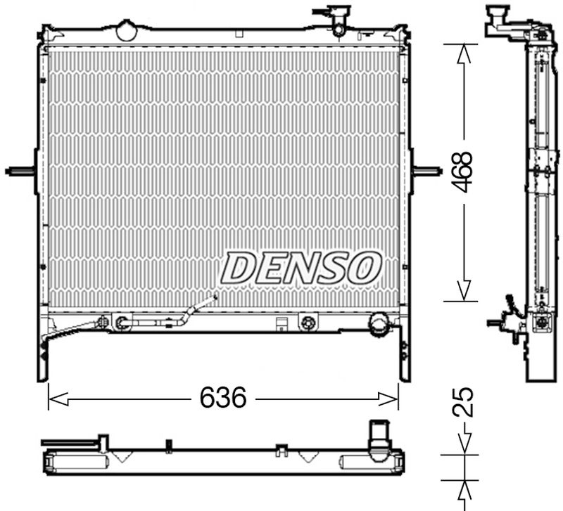 Denso Radiator DRM43002